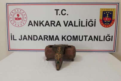 Ankara'da tarihi eser kaçakçılarına operasyon