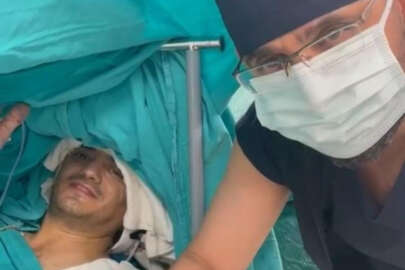 Bursa'da bir ilk. Bilinci açık hastaya beyin tümörü ameliyatı yapıldı