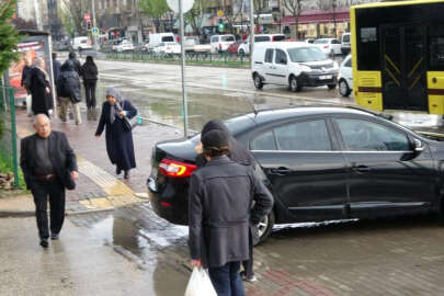 Bursa'da sağanak yağış