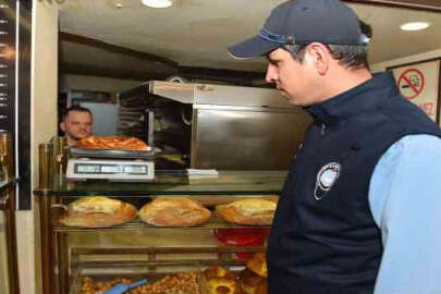 Bursa Yıldırım'da fırın denetimleri sürüyor