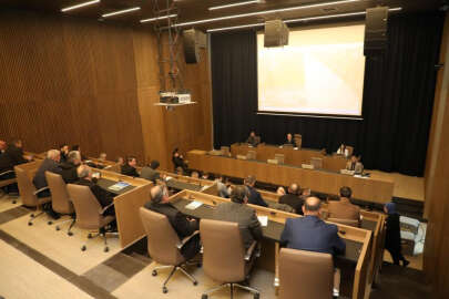 İnegöl Belediyesi'nde nisan ayı meclis toplantısı yapıldı