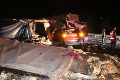 Anadolu Otoyolu’nda feci kaza: 1 ölü, 5 yaralı  