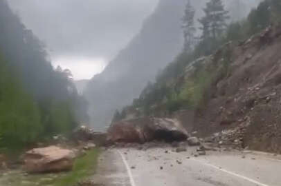 4 öğretmene mezar olan bölgede yine heyelan!