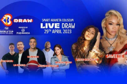 FIBA Basketbol Dünya Kupası 2023’ün kura çekimi Manila’da