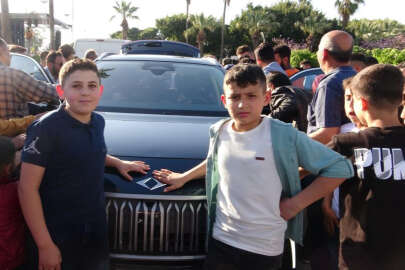  Çocuklar, Türkiye'nin otomobili Togg ile buluştu 
