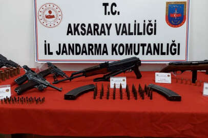 Fırın bacasındaki zuladan cephanelik çıktı!