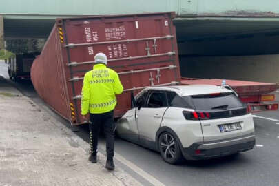 Ünlü basketbolcu Florya'da kaza yaptı 