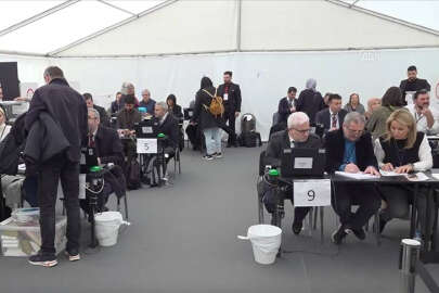 Almanya'da Türkiye'deki 14 Mayıs seçimleri için oy kullanma işlemi sürüyor