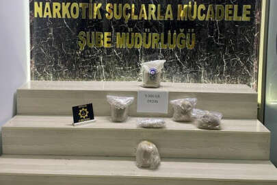 Yolcu otobüsünde 9 kilo eroin!