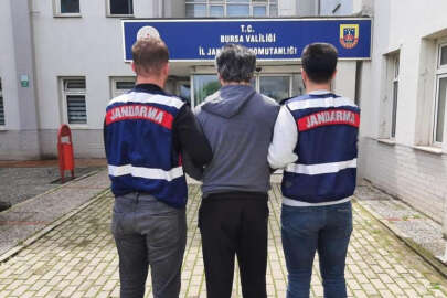 Jandarma, 45 yıl hapis cezası olan kişiyi kıskıvrak yakaladı
