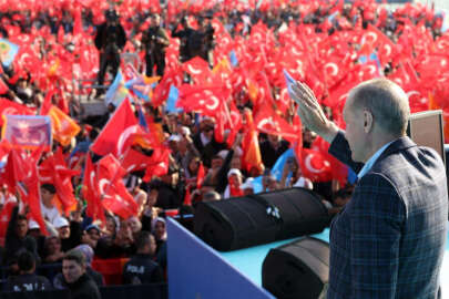 AK Parti'nin İstanbul Mitingine büyük katılım