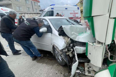 Bursa'da facia teğet geçti: 5 yaralı