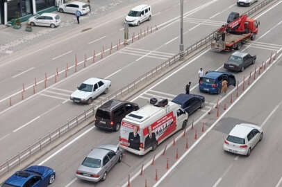   MHP seçim aracı zincirleme kazaya karıştı