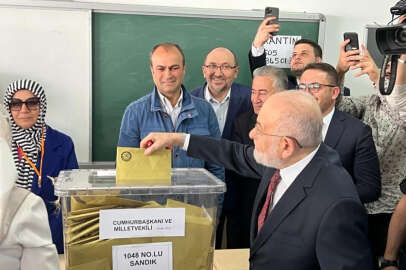 Saadet Partisi lideri Karamollaoğlu oyunu Ankara’da kullandı