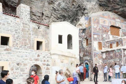 Sümela Manastırı'nı 45 bini aşkın kişi ziyaret etti