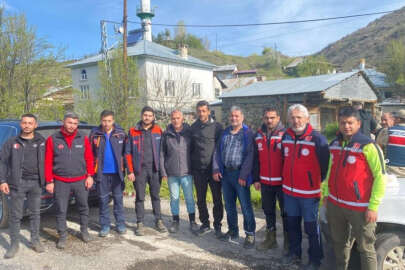 Erzincan'da kaybolan 2 kişi 10 saat sonra bulundu