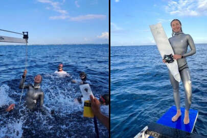 Milli sporcu Asya Kıtası rekorunu kırdı