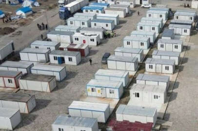 Kahramanmaraş'a konteyner kent desteği