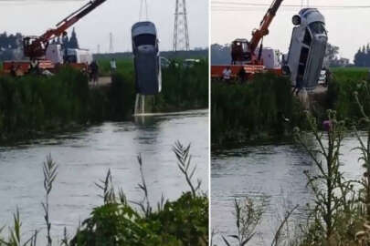 Minibüs sulama kanalına düştü! 3 ölü