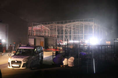 Sakarya'da fabrika yangını