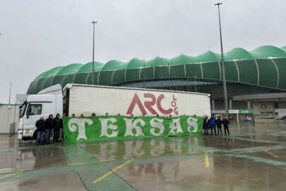 Bursaspor taraftarlarından "Teksas Arama Kurtarma Derneği"