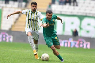 Bursaspor, gol talihsizliğini bu sezon da yıkamadı