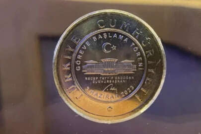Cumhurbaşkanı Erdoğan'ın  için hatıra parası bastırıldı