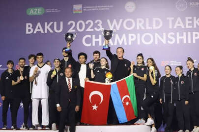 Türkiye Kadın Tekvando Milli Takımı, dünya şampiyonu oldu