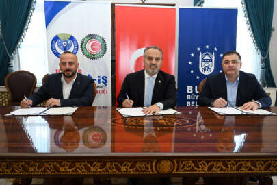 Bursa Büyükşehir Belediyesi, Hizmet-İş Sendikası ile toplu iş sözleşmesi imzaladı