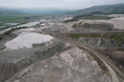 Türkiye'nin en kaliteli bor madeni Bursa Mustafakemalpaşa'da