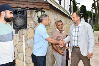 İznik'te bayramlaşma töreni düzenlendi