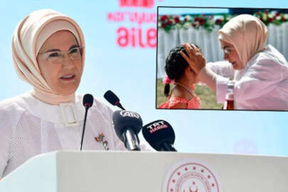Emine Erdoğan koruyucu ailelerle bir araya geldi!