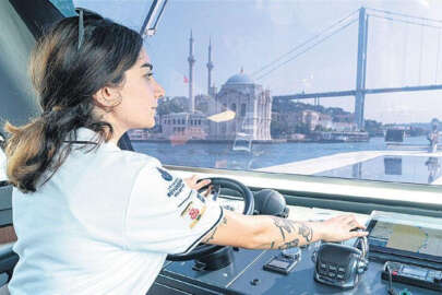 Şehir Hatları tarihinin ilk kadın kaptanı!