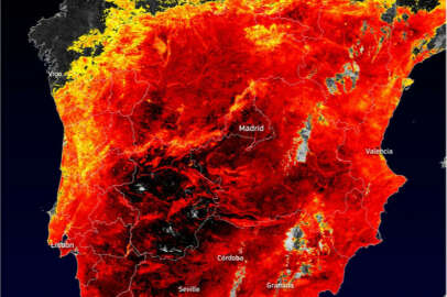 İspanya aşırı sıcak havalarla mücadele ediyor!