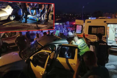 Giresun'da hafif ticari araçla otomobil çarpıştı! Yaralılar var