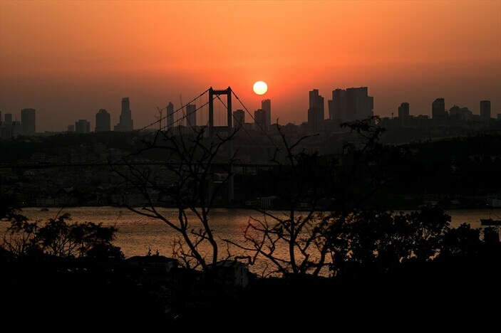 İstanbul'un eşsiz manzarasına doyum olmuyor