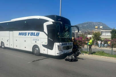 Antalya Alanya'da feci kaza!