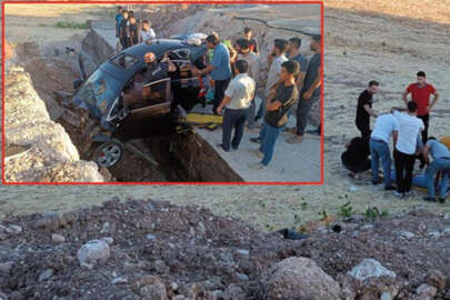 Siirt'te çukura düşen otomobil can aldı!