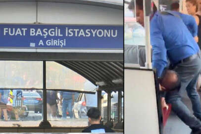 Gaziosmanpaşa'da tramvayda bıçaklı kavga!