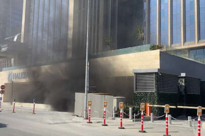 İstanbul Finans Merkezi’nde yangın!