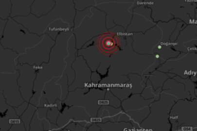 Kahramanmaraş'ta 3.9 büyüklüğünde deprem!