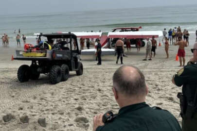 ABD'de Korku dolu anlar!