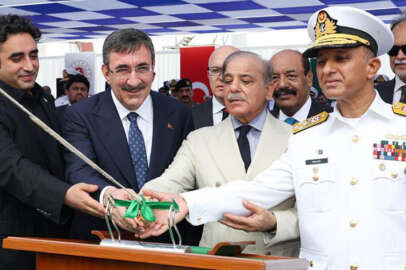 Pakistan MİLGEM Projesi'nin son gemisi de denize indirildi!