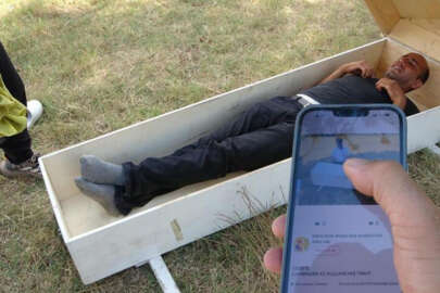 İlanı görenler şok oldu! 'Sahibinden satılık az kullanılmış tabut'