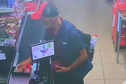 Aksaray'da market hırsızlığı!