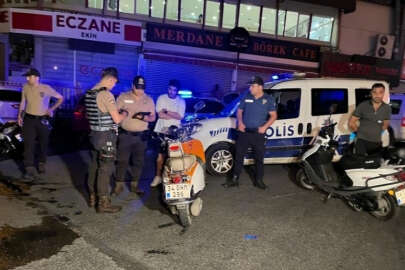 İstanbul'da polis motosiklet denetimi yaptı!