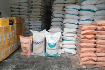 İkiz plaka yöntemiyle 26 ton un çaldılar!