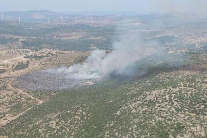 İzmir ve Mersin'de yangın!