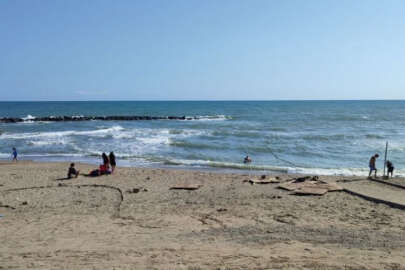 O ilde denize girmek yasaklandı!