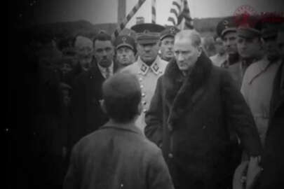 Atatürk'ün hiç bilinmeyen görüntüleri! İlk kez ortaya çıktı...